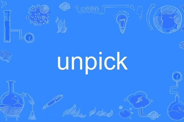 unpick