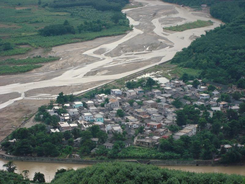 金水河村全貌