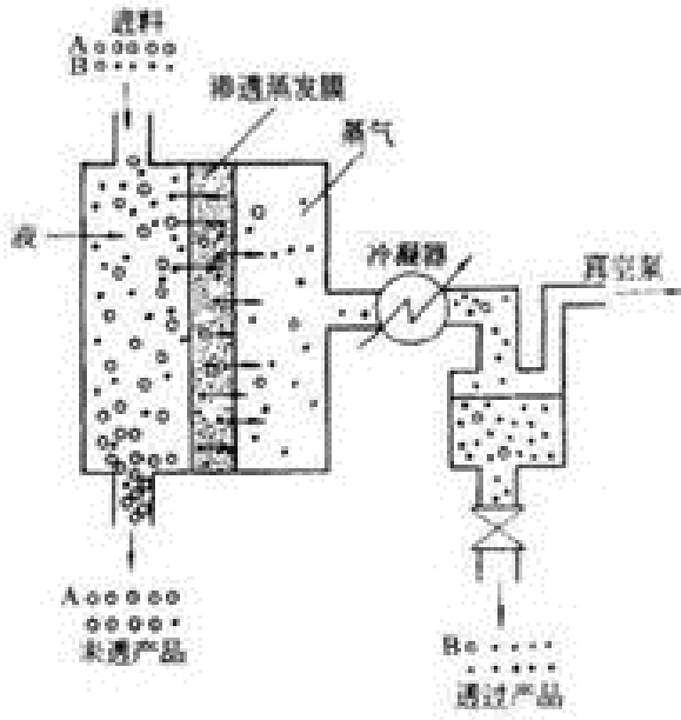 滲透氣化膜分離技術