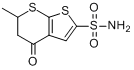 6-甲基-4-氧-5,6-二氫-4H-噻吩並[2,3-b]噻喃-2-磺醯胺