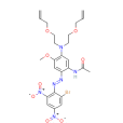 N-[5-[雙[2-（2-丙烯氧基）乙基]氨基]-2-[（2-溴-4,6-二硝基苯基）偶氮]-4-甲氧基苯]乙醯胺