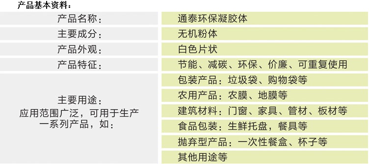 連州市通泰環保新材料有限責任公司