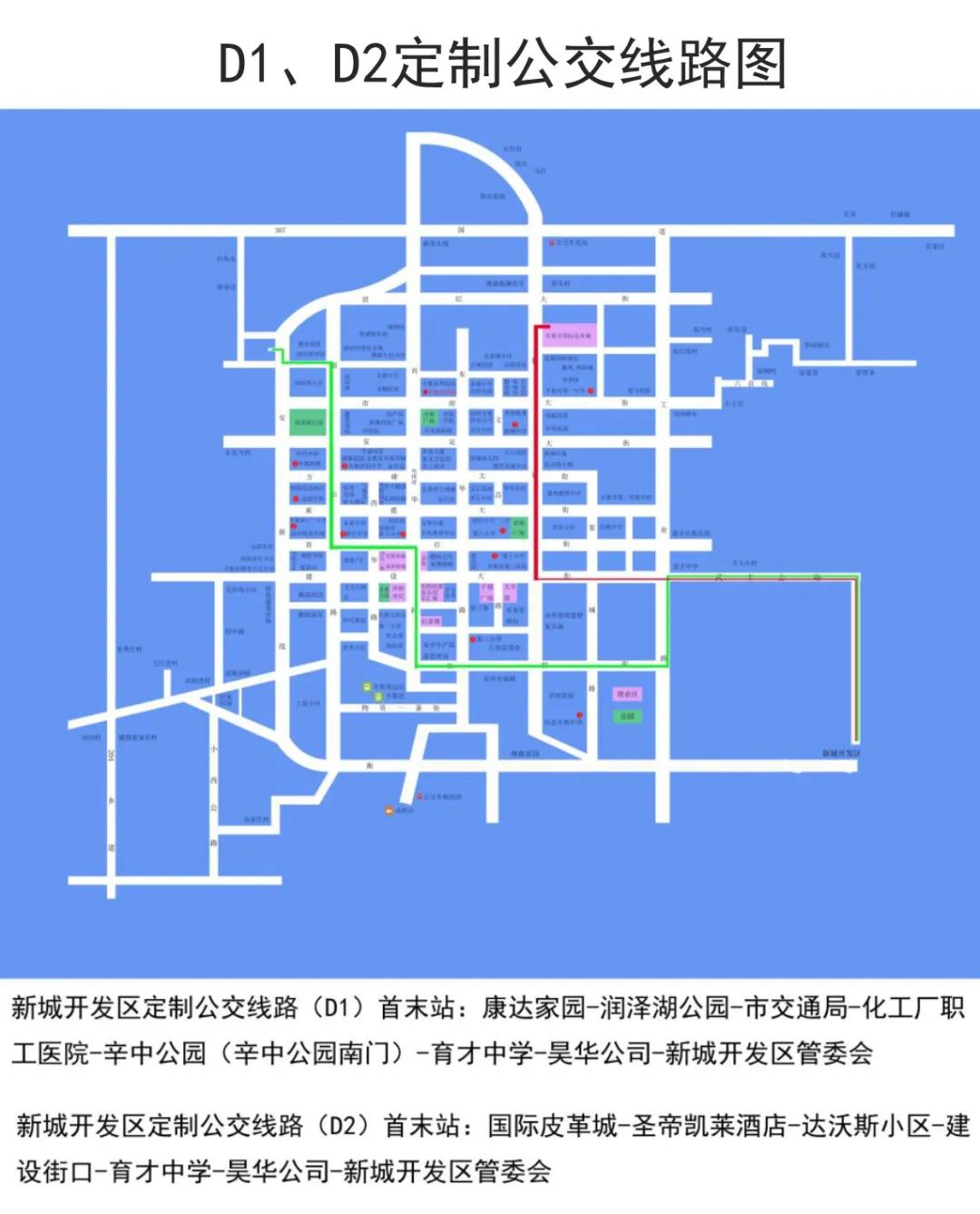 辛集公交D1路