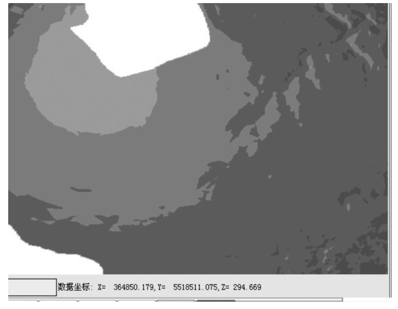 圖4 滑鼠獲取坐標值