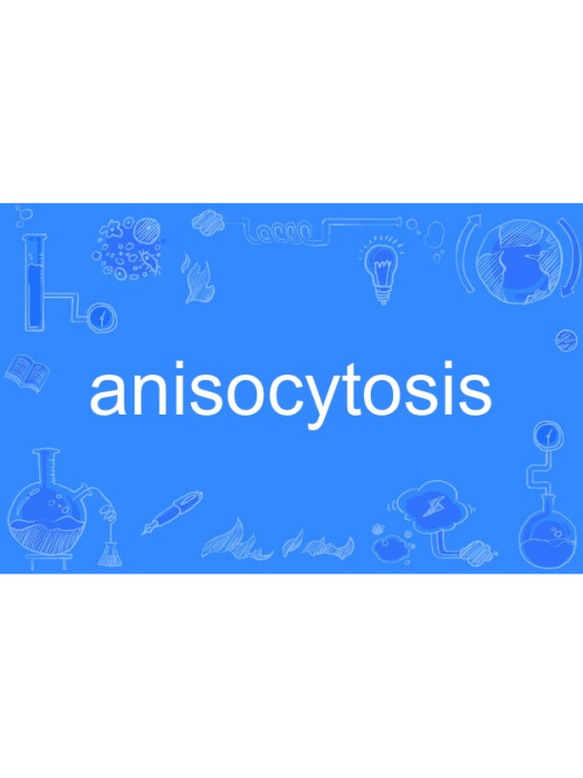 anisocytosis