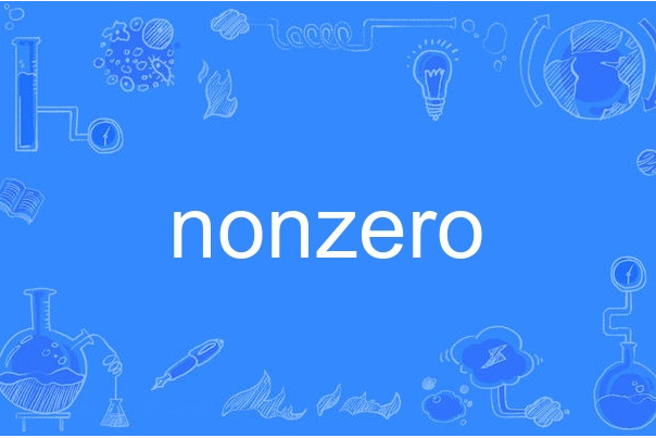 nonzero