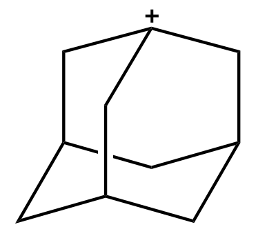 金剛烷基正離子
