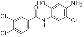 N-（4-氨基-5-氯-2-羥基苯基）-3,4-二氯苯甲醯胺