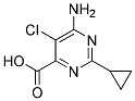 6-氨基-5-氯-2-環丙基嘧啶-4-甲酸