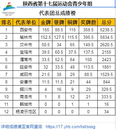 陝西省第十七屆運動會