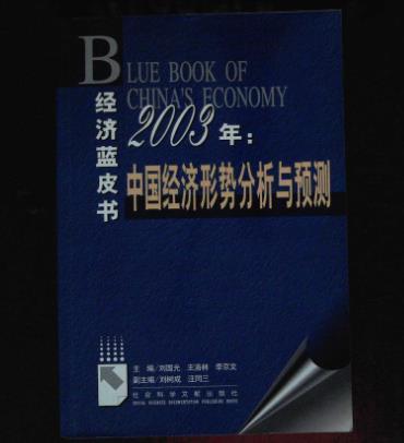 2003年 : 中國經濟形勢分析與預測