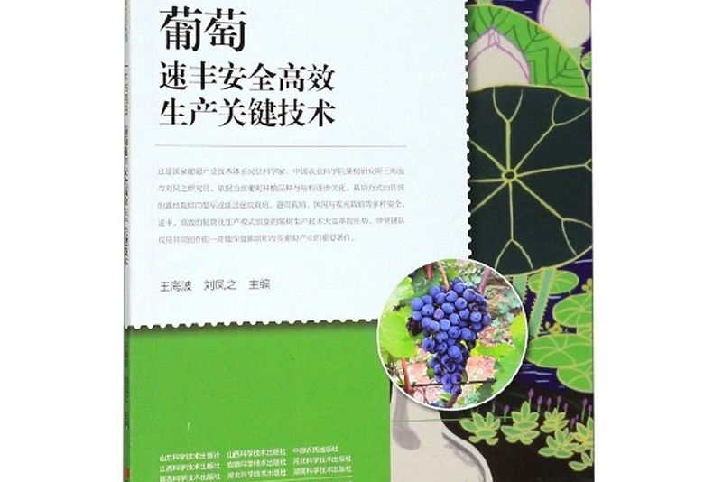 一本書明白葡萄速豐安全高效生產關鍵技術