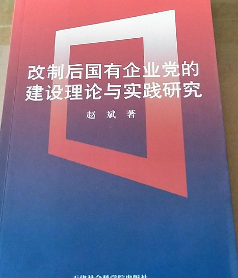 改制後國有企業黨的建設理論與實踐研究