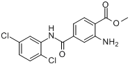 2-氨基-4-（2,5-二氯苯甲醯胺基）苯甲酸甲酯