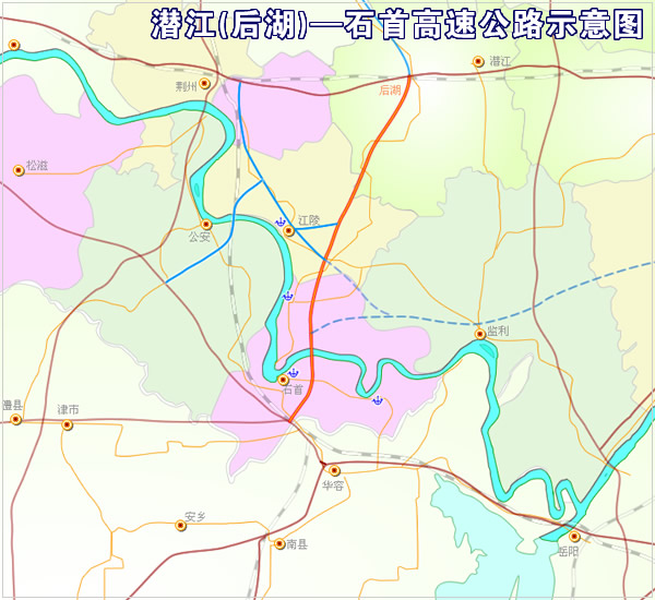 潛江至石首高速公路