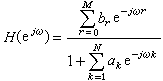 離散時間系統的傅立葉分析