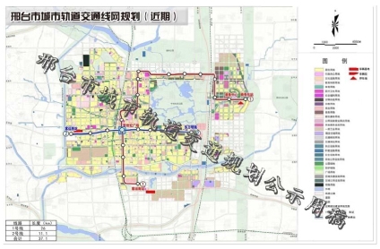 邢台市城市軌道交通近期（2020年）線網