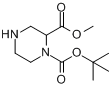 N-1-Boc-2-哌嗪甲酸甲酯