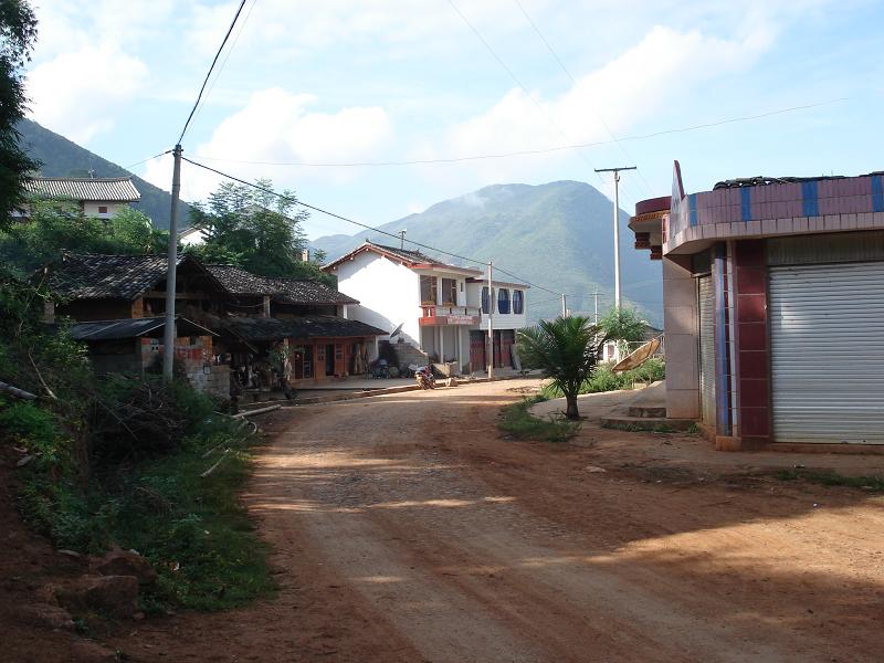 大秧田自然村通村道路