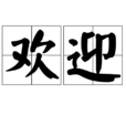 歡迎(漢語詞語)