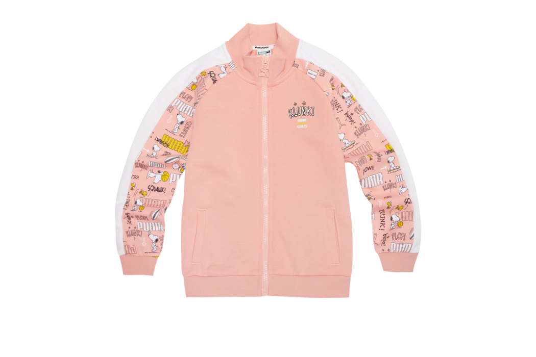 PUMA X PEANUTS T7 TRACK JACKET G女中大童針織外套