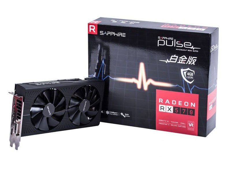 藍寶石RX570 4G D5 白金版OC