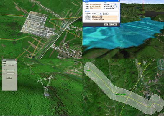電力3d gis