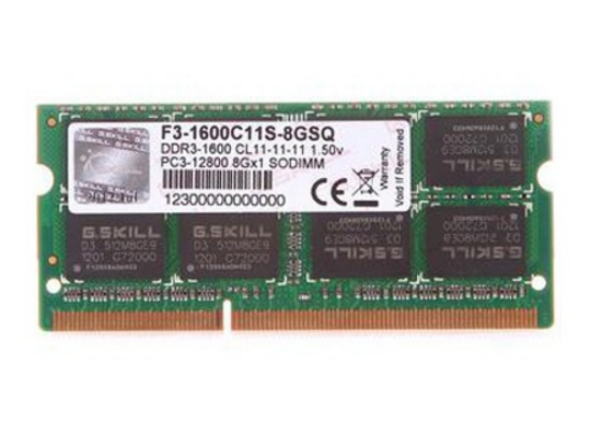 芝奇8GB DDR3 1600(F3-1600C11S-8GSQ)