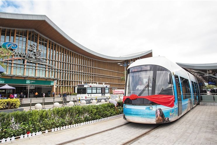 三亞火車站(海南省三亞市軌道交通有軌電車首末車站)