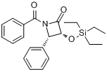 (3R,4S)-1-苯甲醯-3-[（三乙基矽）氧基]-4-苯基-2-氮雜環丁酮