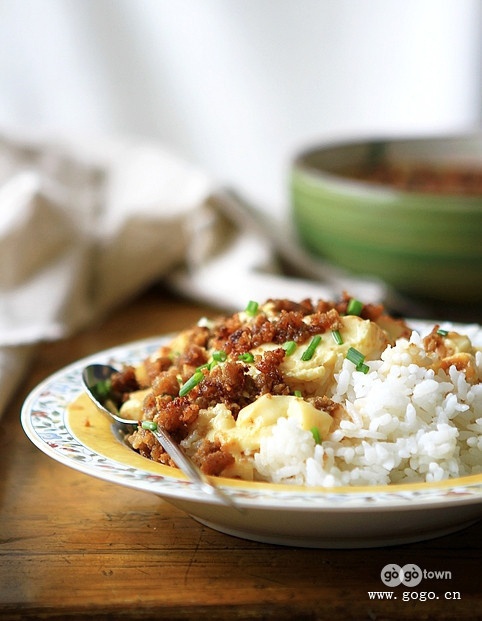 蒸蛋拌飯