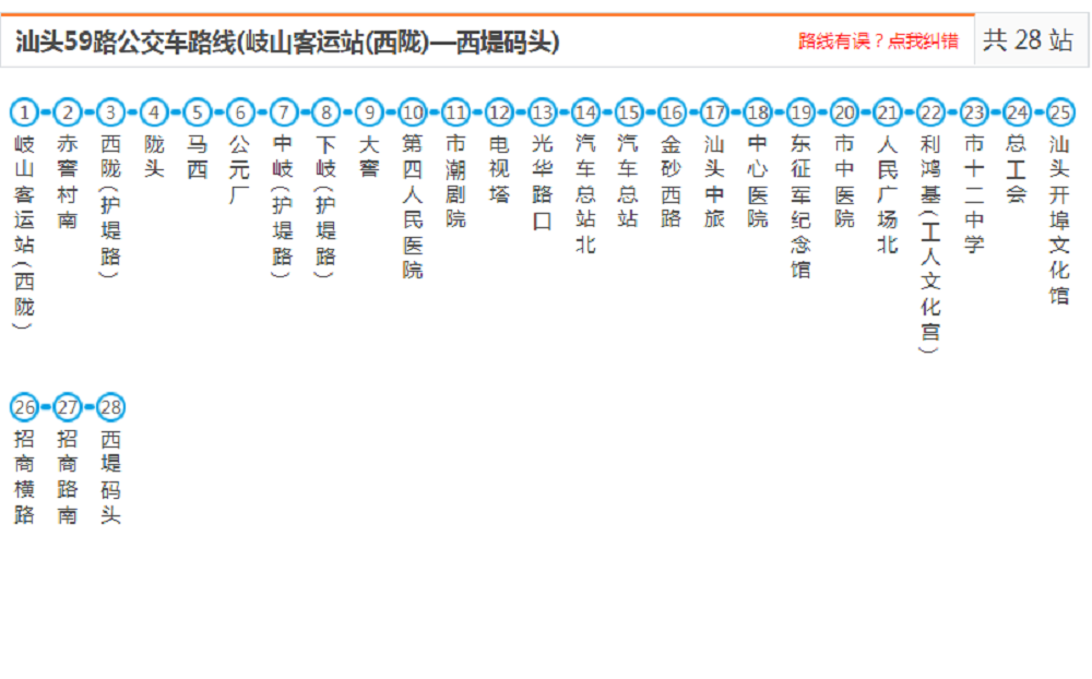 汕頭公交59路