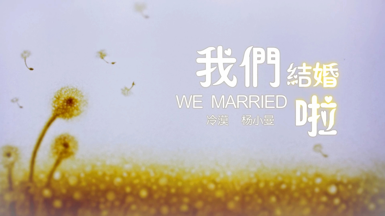 我們結婚啦(冷漠演唱歌曲)