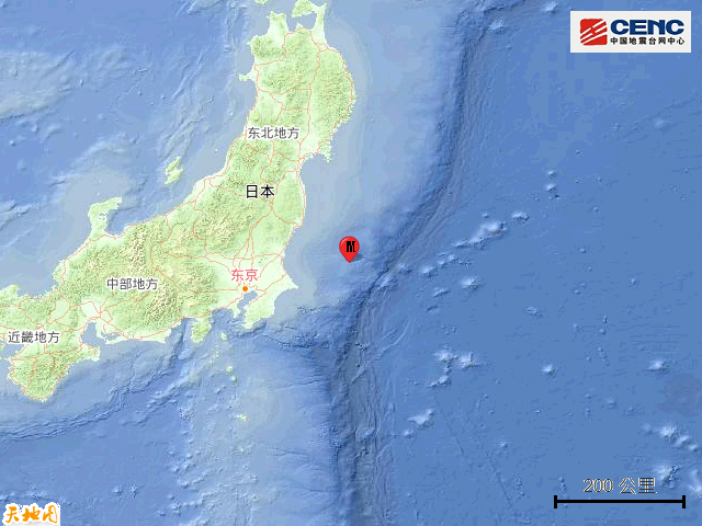 8·4日本本州東岸近海地震