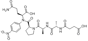 琥珀醯-丙氨醯-丙氨醯-脯氨醯-谷氨醯-對硝基苯