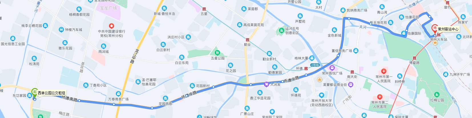 常州公交B21路