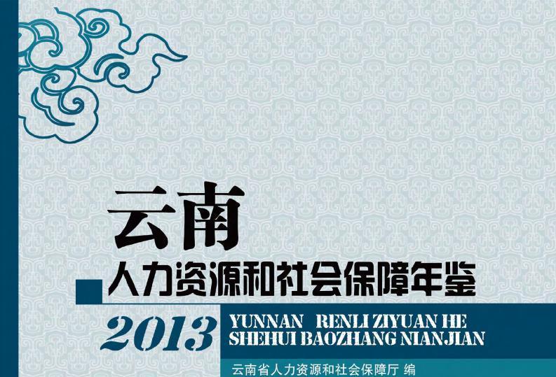 雲南人力資源和社會保障年鑑2013