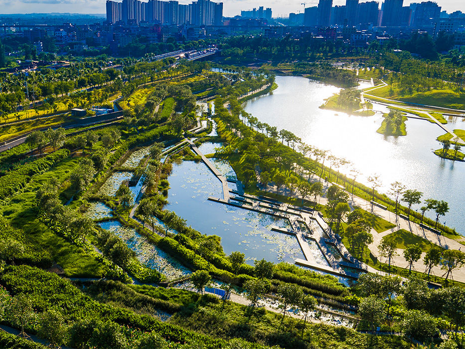 海南海口美舍河國家濕地公園