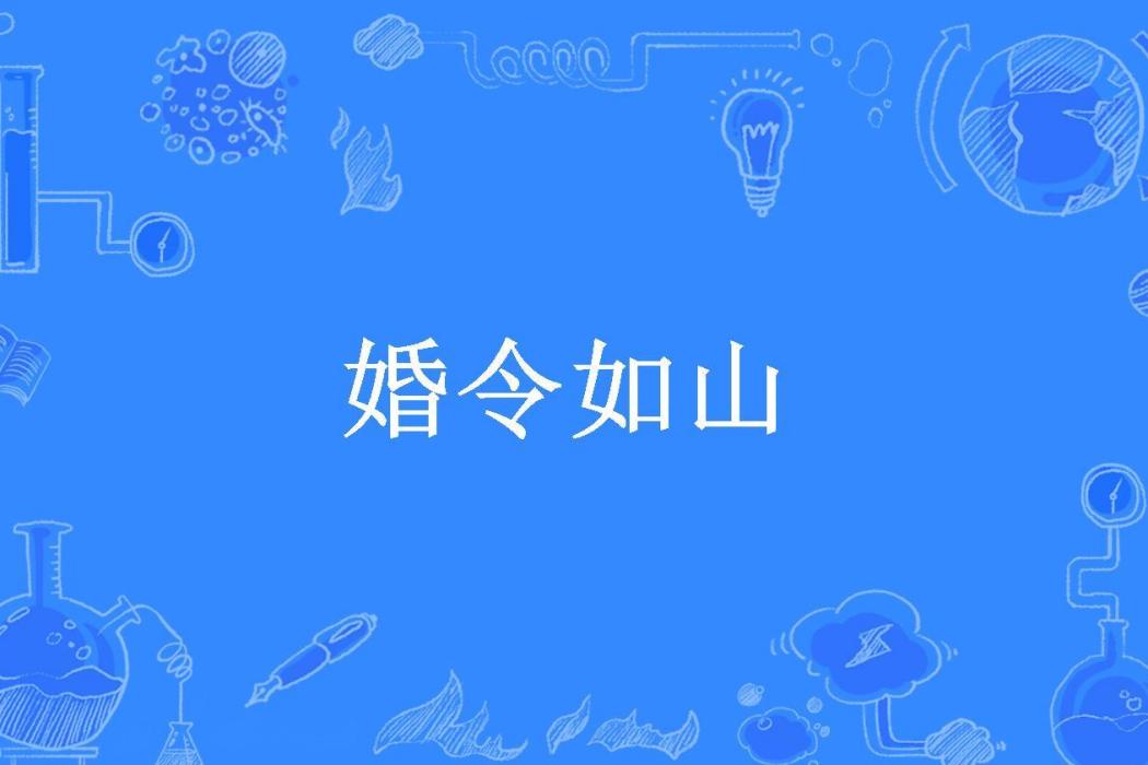 婚令如山(小周所著小說)