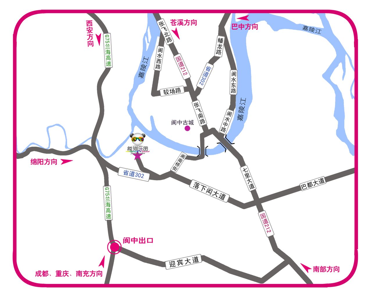 交通路線圖