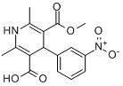 2,6-二甲基-5-甲氧基羰基-4-（3-硝基苯）-1,4-二氫吡啶-3-甲酸