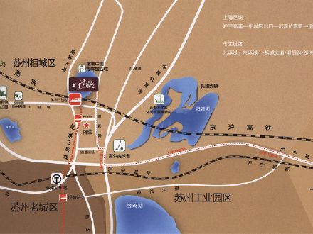 朗悅灣位置圖