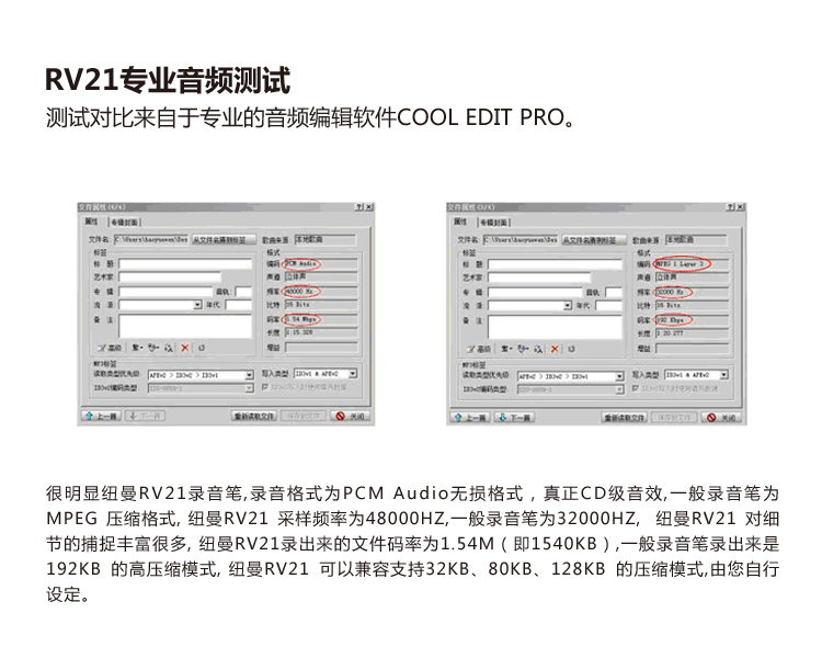 紐曼RV21錄音筆