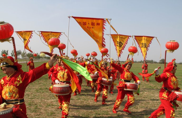 南寺莊背燈挎鼓