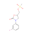 (5R)-3-（3-氟苯基）-5-[[（甲磺醯）氧]甲基]-2-惡唑烷酮