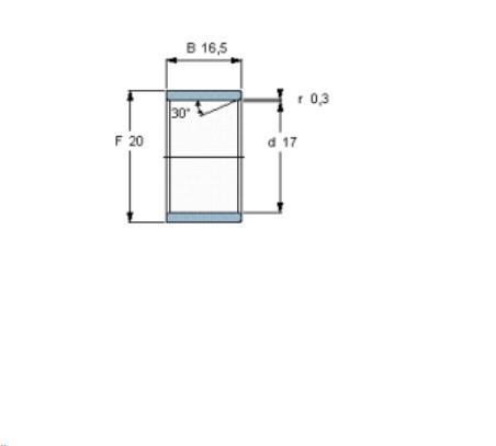 SKF LR17x20x16.5軸承