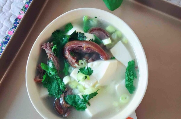 狗肉豆腐湯