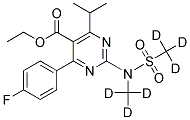 氘代4-（4-氟苯基）-6-異丙基-2-（N-甲基甲基磺醯氨基嘧啶）-5-羧酸乙酯