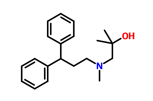 2,N-二甲基-N-（3,3-二苯基丙基）-1-氨基-2-丙醇