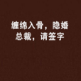 纏綿入骨，隱婚總裁，請簽字